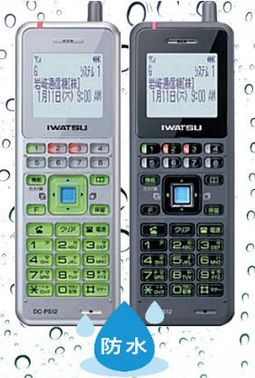 携帯型コードレスホンDC-PS12